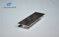 Perfil de alumínio de superfície para cercos do chuveiro, perfil da seção do espelho de Alu H