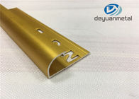 A guarnição durável da borda do alumínio do tapete ISO9001 perfila acessórios de pavimentação de 1.0mm
