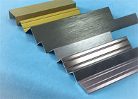 Tiras de alumínio personalizadas do assoalho do comprimento/guarnição de alumínio da extrusão para a decoração cerâmica