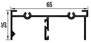 Alumínio Janela Deslizante Porta Patio Perfis de revestimento em pó Bronze África do Sul