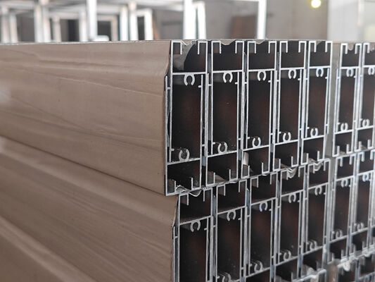 África do Sul Alumínio extrusão Patio Profiles de Janela Revestimento em pó