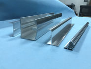 O chuveiro de alumínio de lustro de prata decorativo perfila GV ISO9001 habilitado