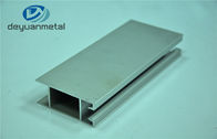 Comprimento personalizado de anodização da porta da prata T5 padrão perfil de alumínio