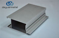 Perfil de alumínio de anodização de prata padrão da extrusão para as portas 6063/T5