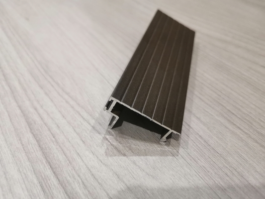 África do Sul Perfis de pátio de alumínio Revestimento em pó anodizado